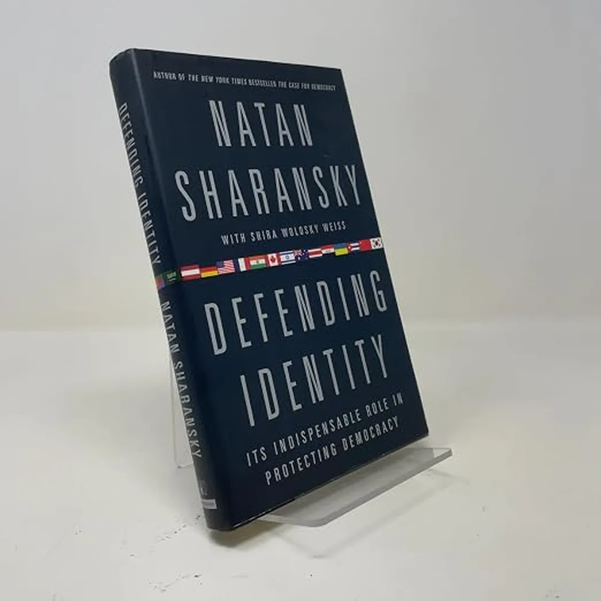 The front cover of the book Defending Identity by Natan Sharansky