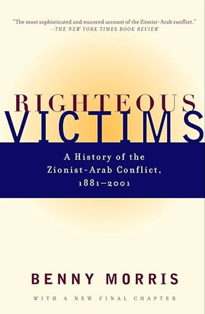 The front cover of the book Righteous Victims by Benny Morris