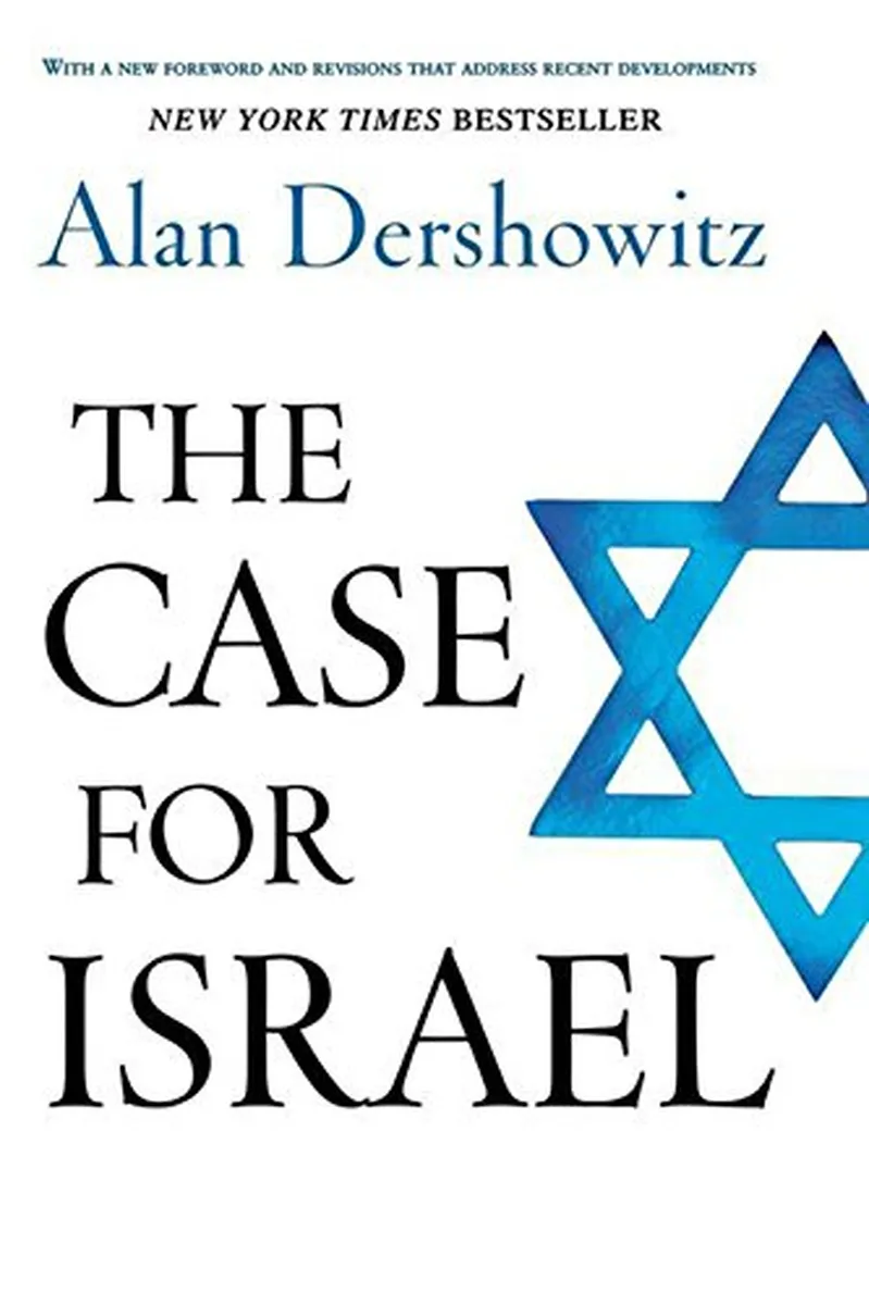 The front cover of the book The Case for Israel by Alan Dershowitz
